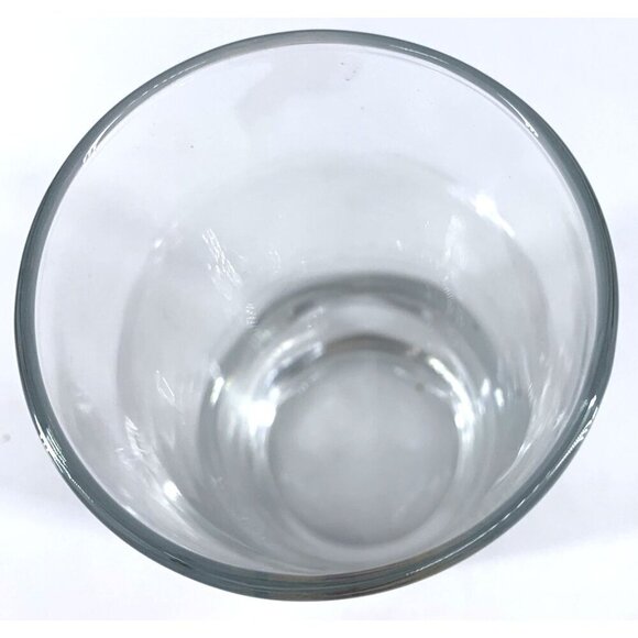 Nude Bar Glass MCM 1950’s Peek A Boo Woman Glass Risque 5" FLAW - Picture 7 of 8